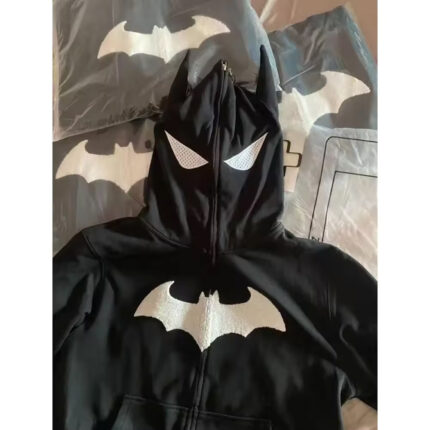 Full Face Zip Up Hoodie